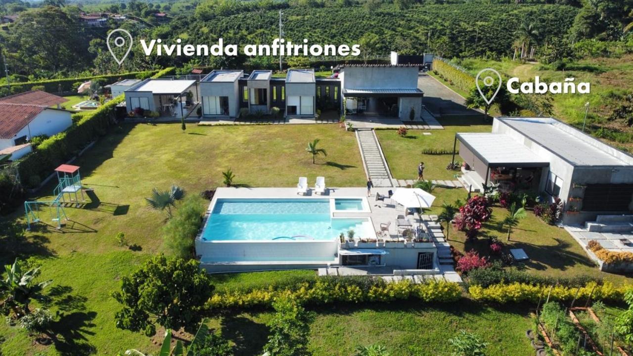 Torcaza Casa De Campo Quimbaya Kültér fotó
